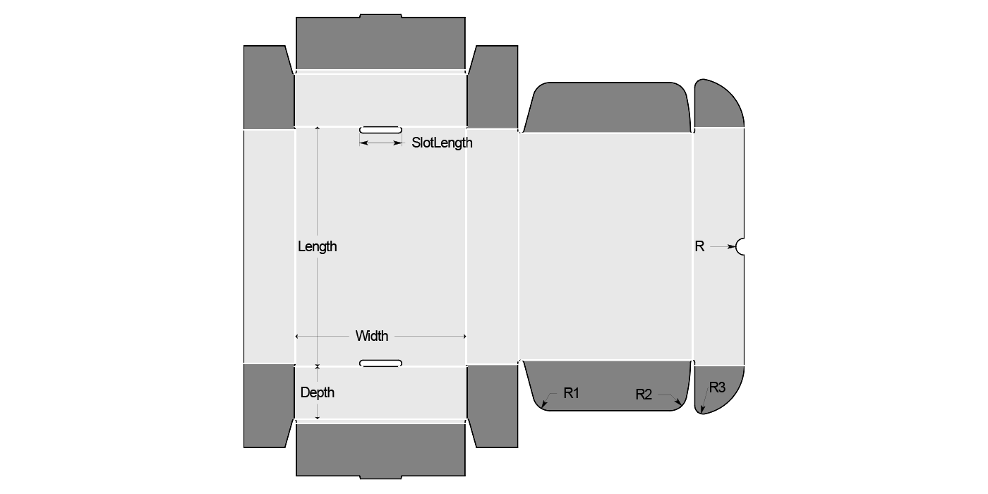 B017_1Slot Flap ChLock (F427-3) - View 2